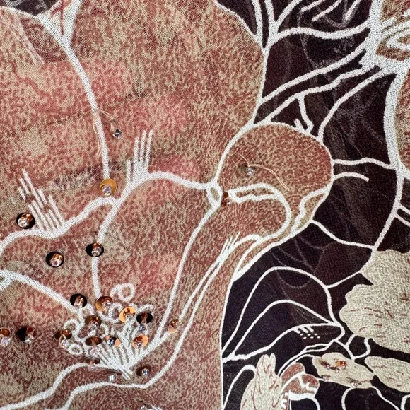 Sheer vintage duster kimono - Picture 11 of 11